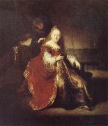 Rembrandt, Esther Preparing to Intercede with Abasuerus